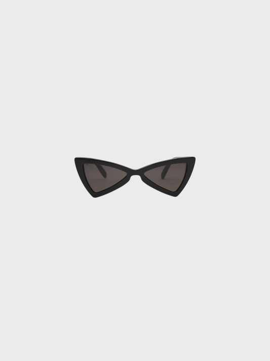 Yves Saint Laurent 2000s Black Plastic Sunglasses
