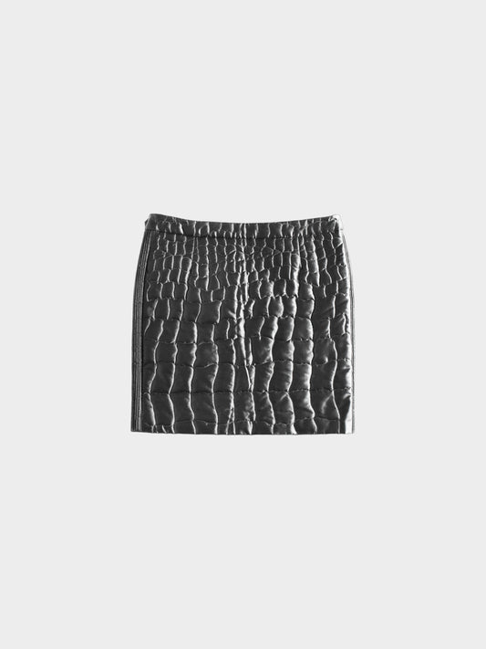 Prada 2000s Quilted Nylon Skirt