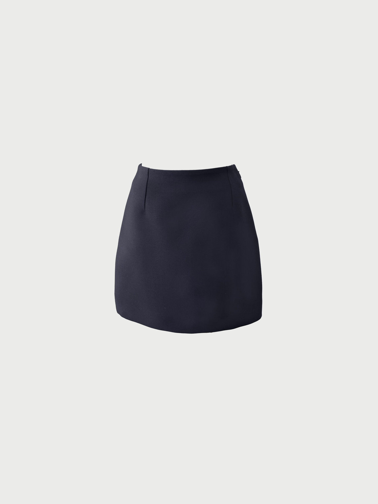 Christian Dior 2020s Black Wool Silk Mini Skirt