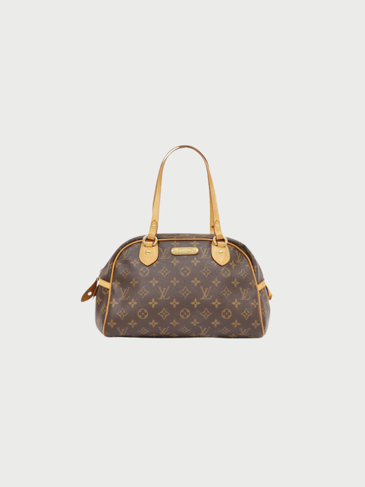 Louis Vuitton 2008 Brown Monogram PVC Montorgueil PM Bag