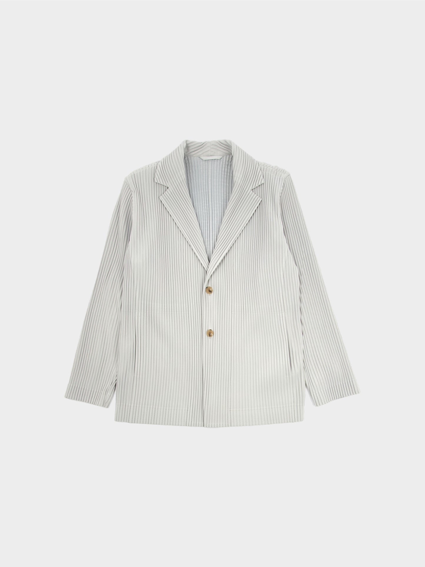 Issey Miyake 2023 Homme Plissé Light Grey Blazer