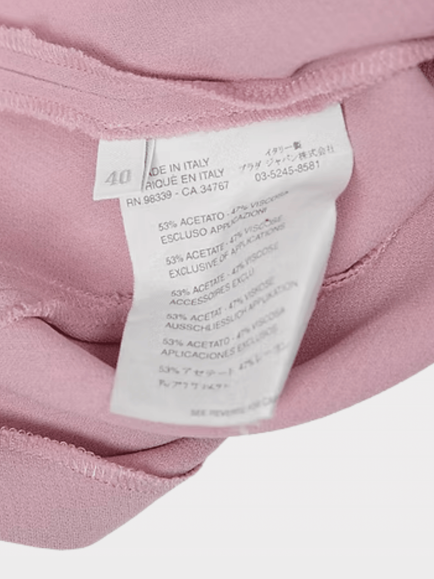 Miu Miu SS 2004 Embellished Pink Top