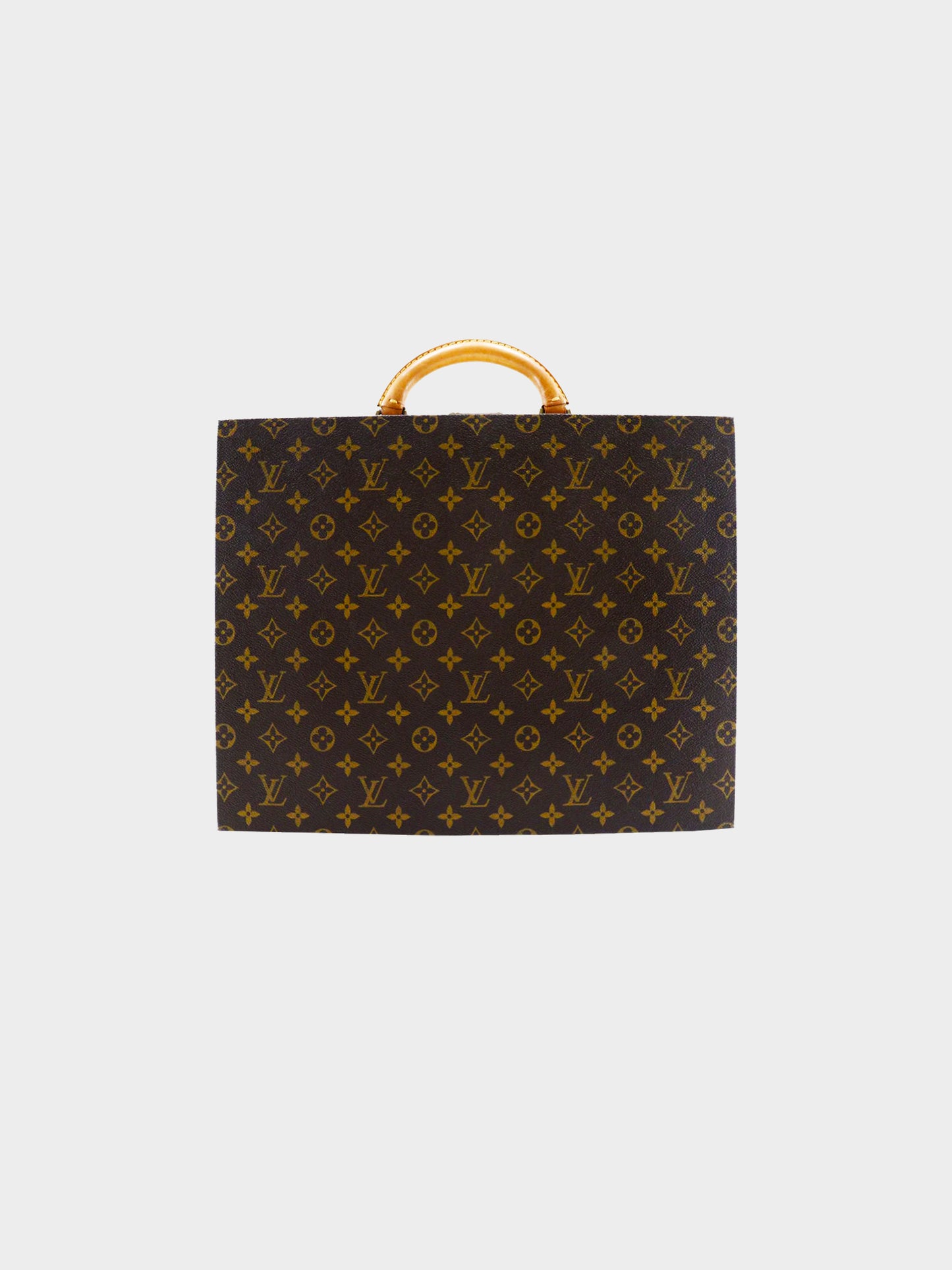 Louis Vuitton 1990s Brown Monogram Briefcase