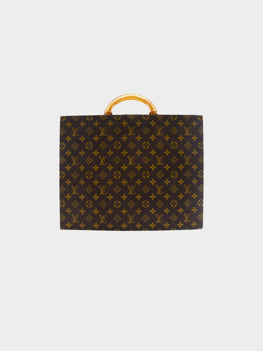 Louis Vuitton 1990s Brown Monogram Briefcase