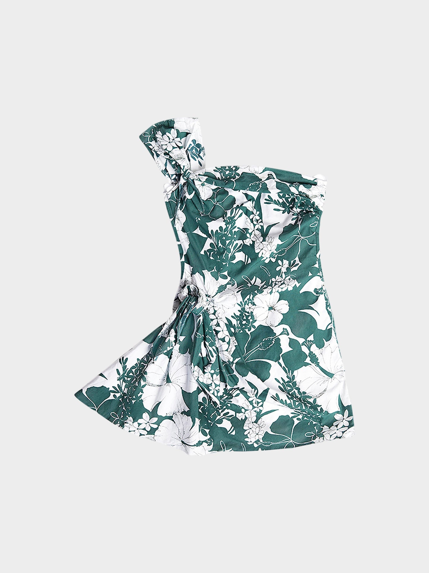 Miu Miu SS 2003 Green Floral Runway Dress