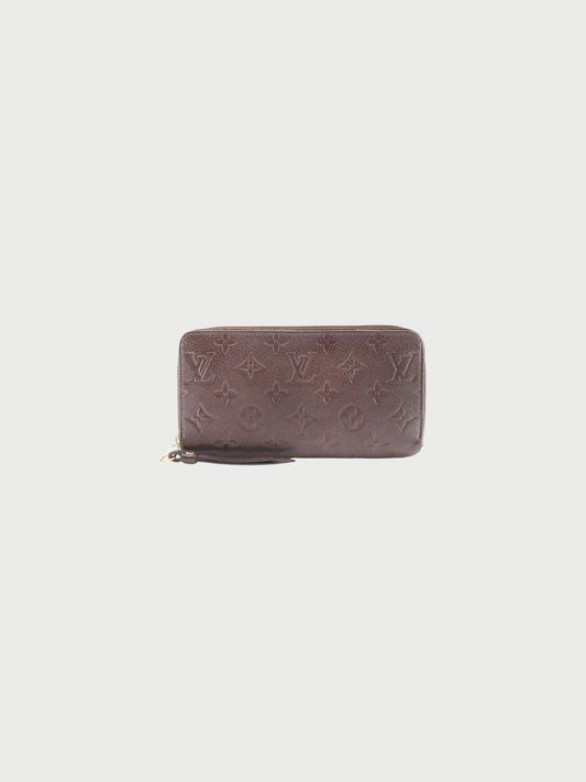 Louis Vuitton 2013 Ombre Monogram Empreinte Leather Secret Long Wallet
