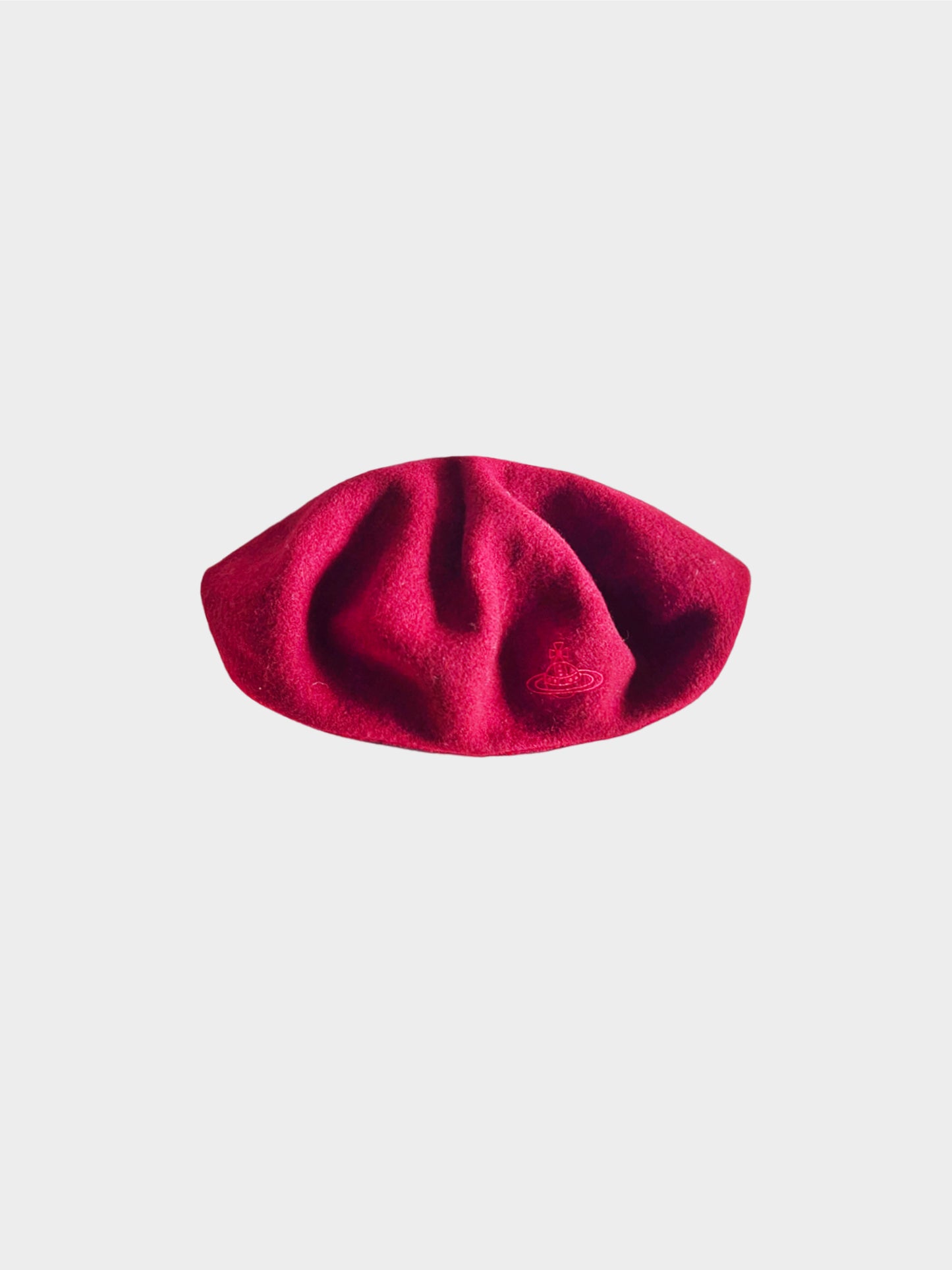 Vivienne Westwood 2000s Maroon Beret