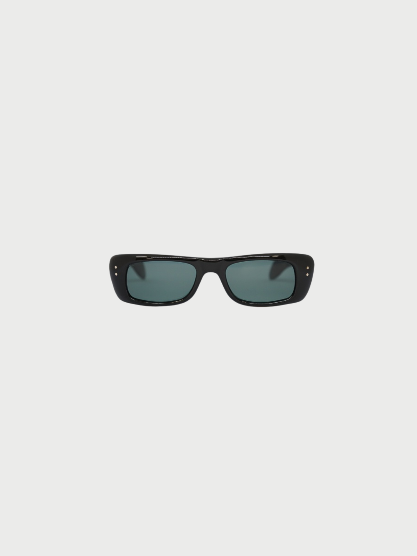 Gucci 2000s Black Plastic Logo Sunglasses