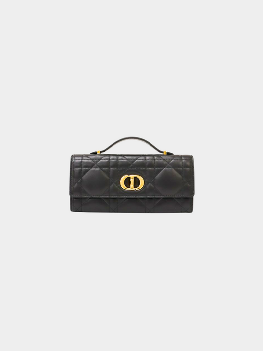 Christian Dior 2010s Black Miss Caro Top Handle Bag