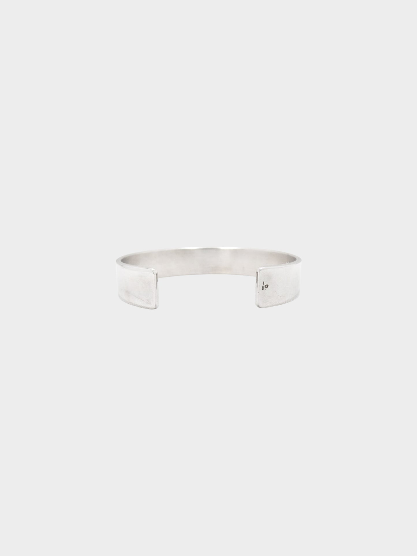 Yves Saint Laurent Early 2000s Silver Open Cuff Bracelet