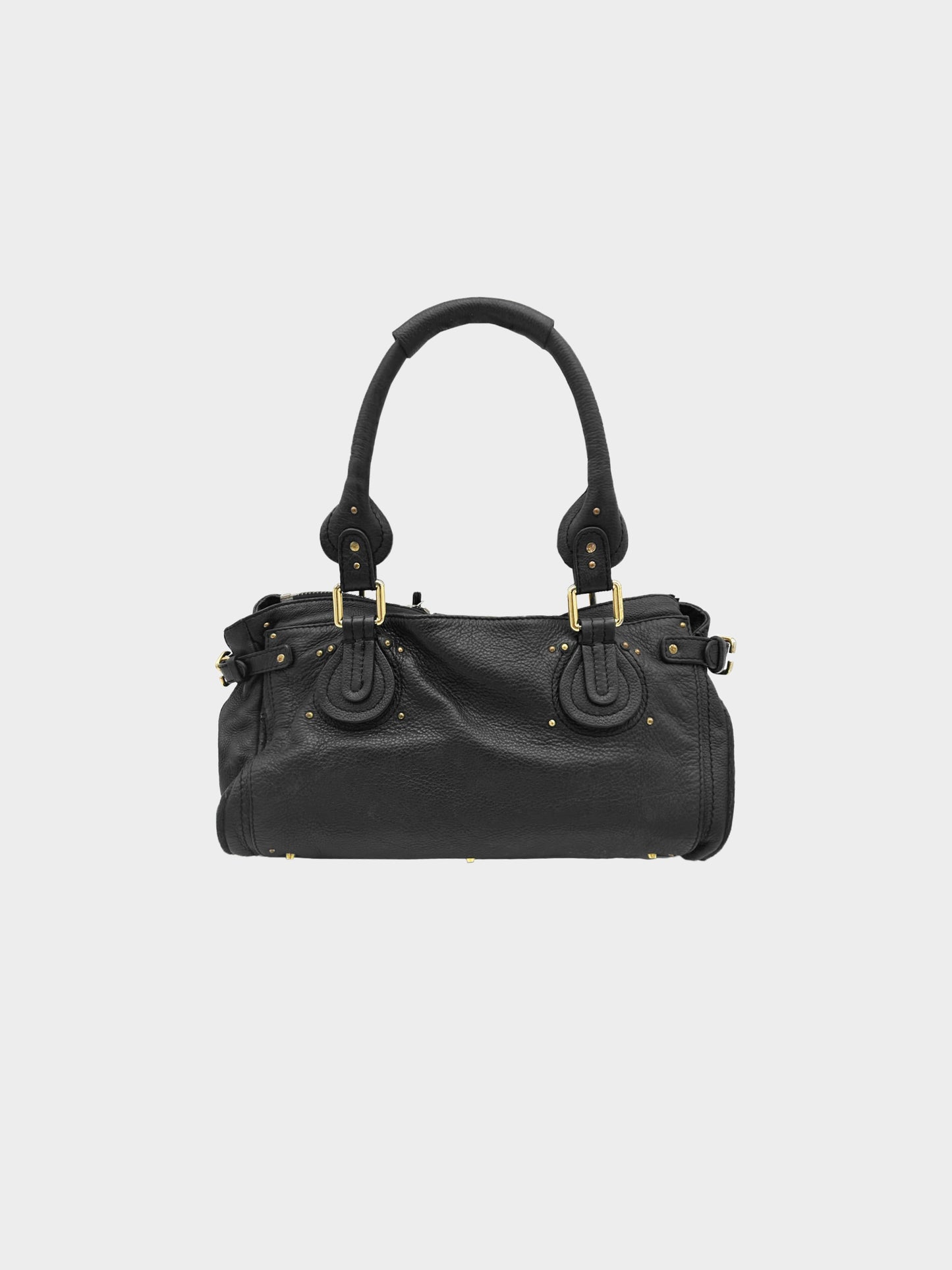 Chloe 2005 Black Leather Paddington Bag