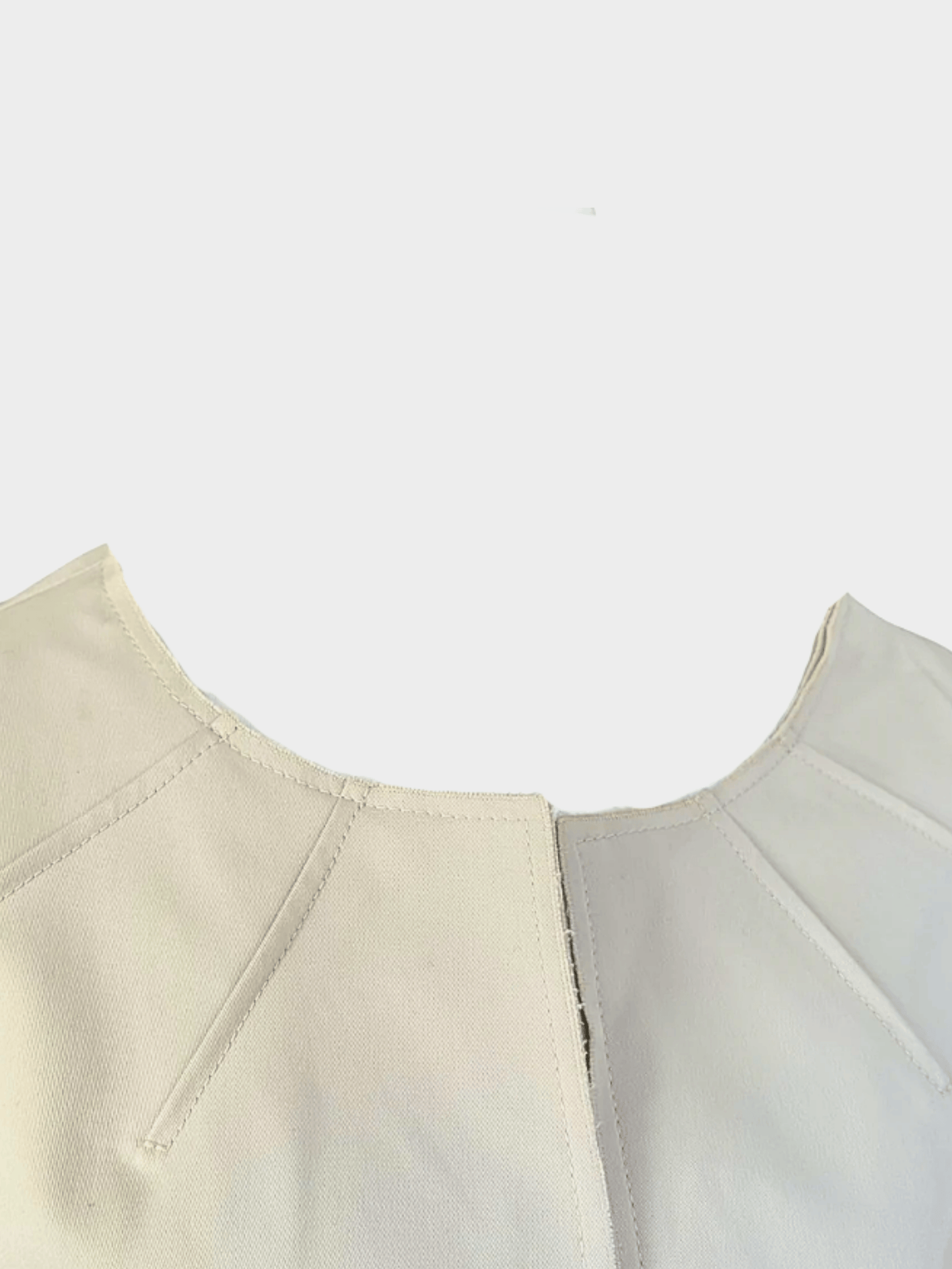 Prada 2000s Beige Suit With Jacket And Slit Skirt