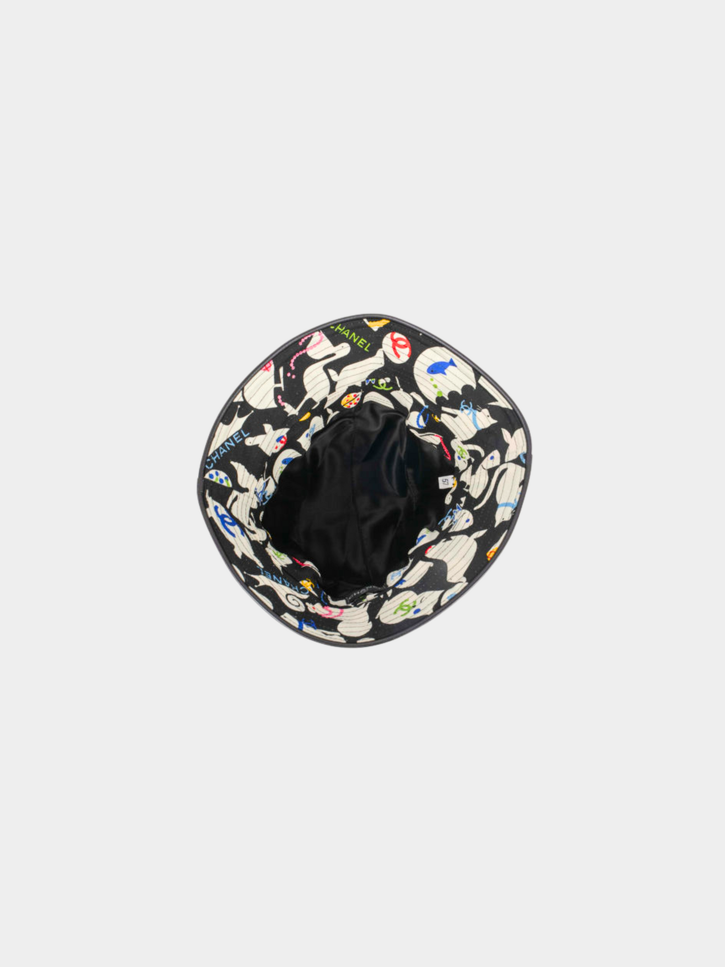 Chanel 2007 Multicolor Bucket Hat
