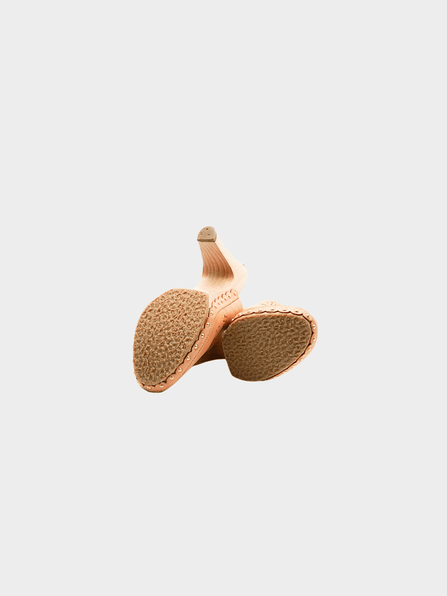 Louis Vuitton by Marc Jacobs 2004 Tan Leather Clogs