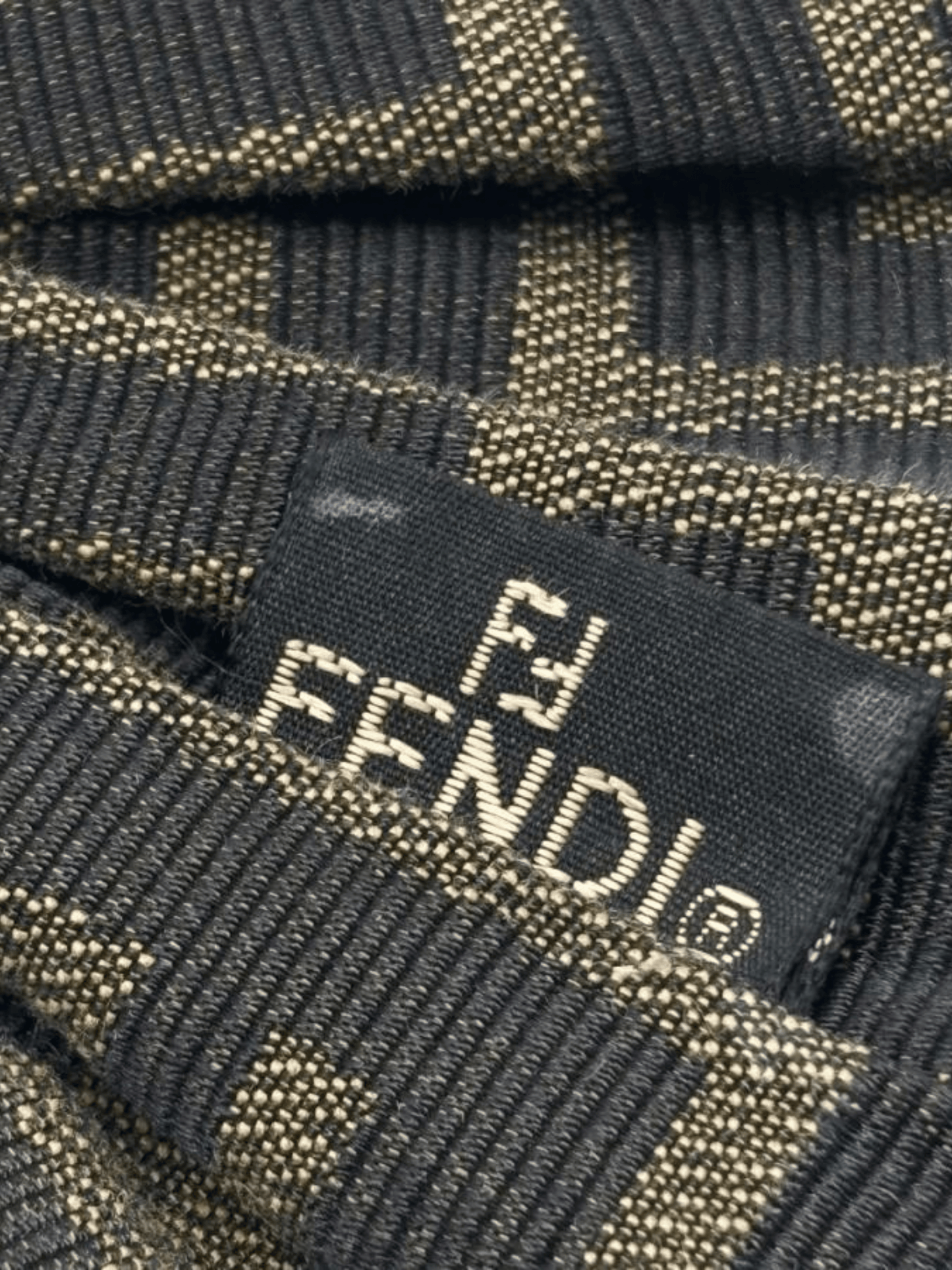 Fendi 2000s Rare Zucca Scrunchie