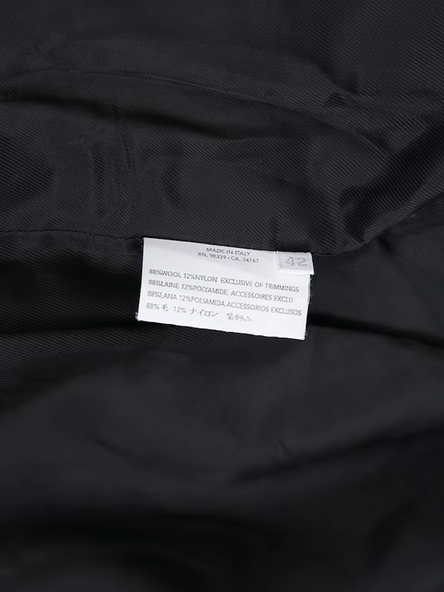 Miu Miu FW 2000 Grey Wool Blazer