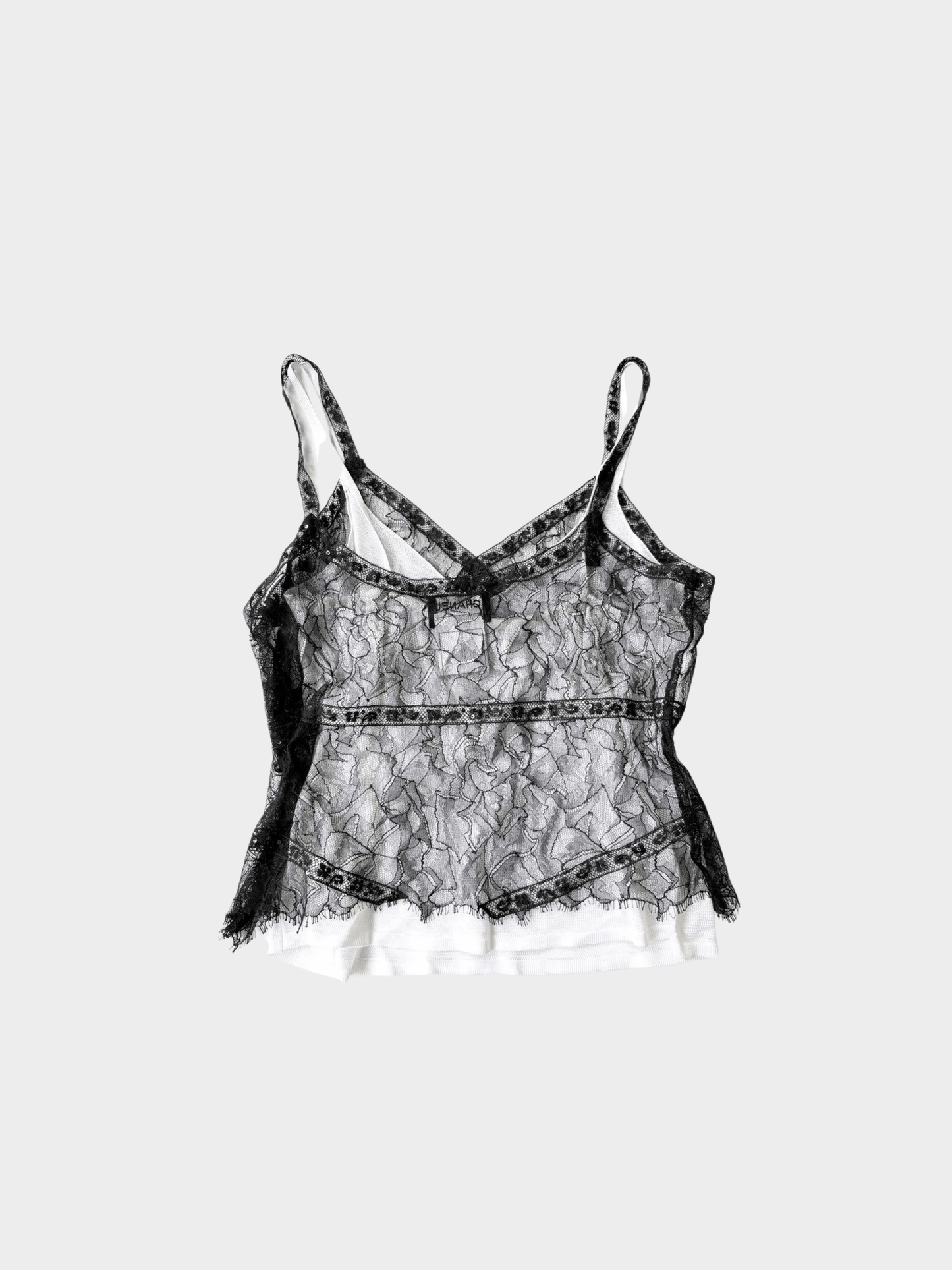 Chanel SS 2000 Black Lace Camisole