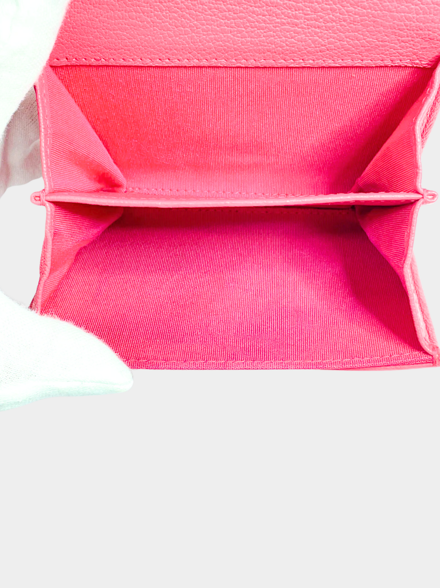 Chanel 2016 Pink CC Wallet