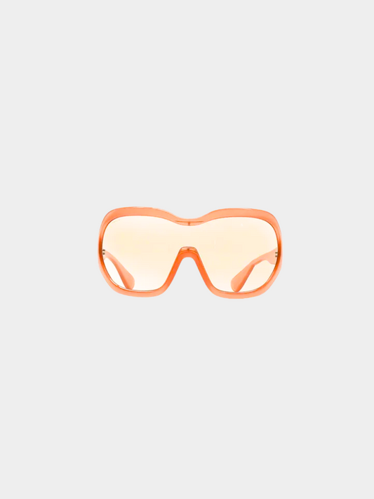Prada FW 2011 Orange Oversized Sunglasses