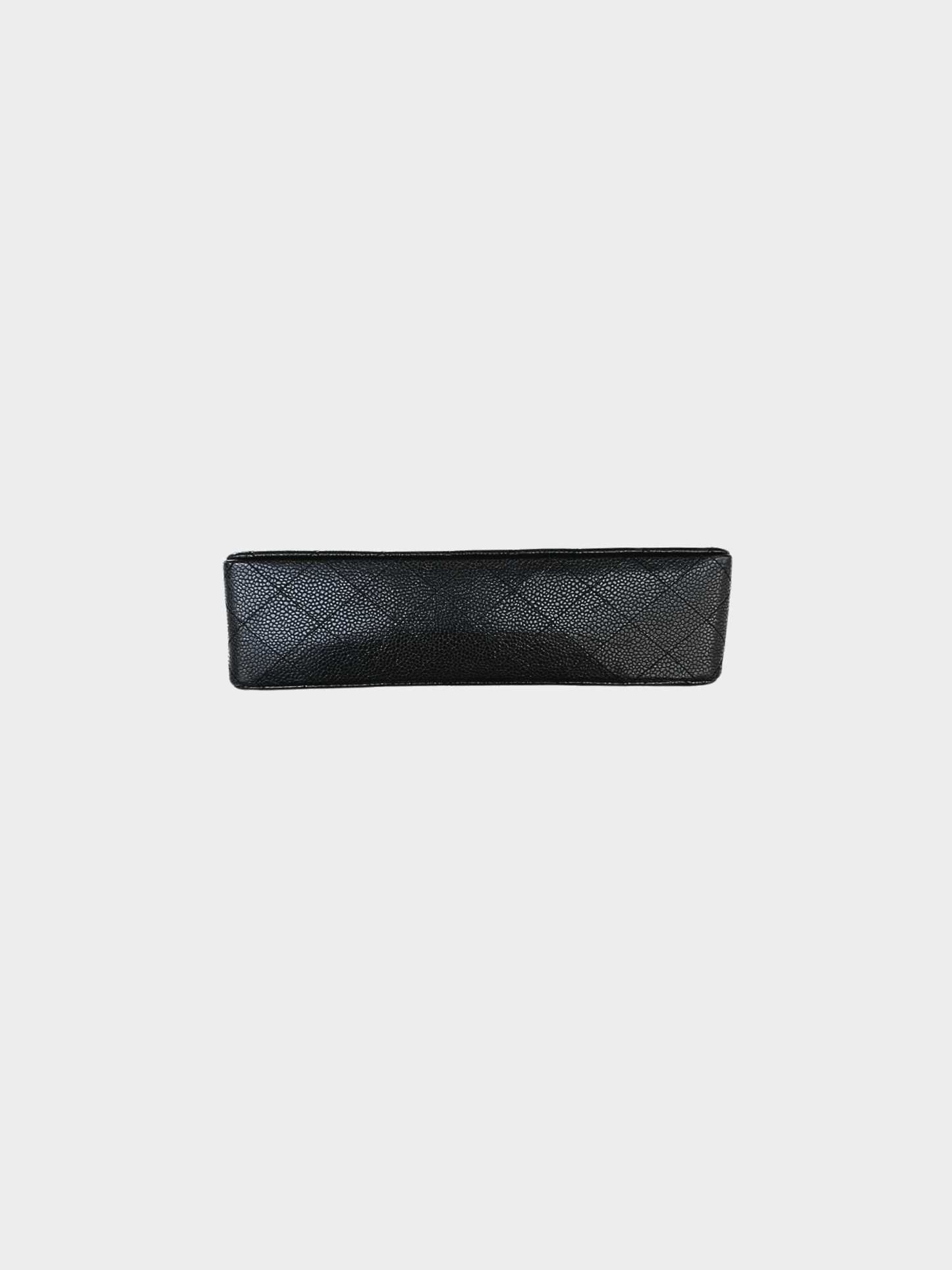 Chanel 2012 Black Classic 25 Caviar Skin Flap Bag