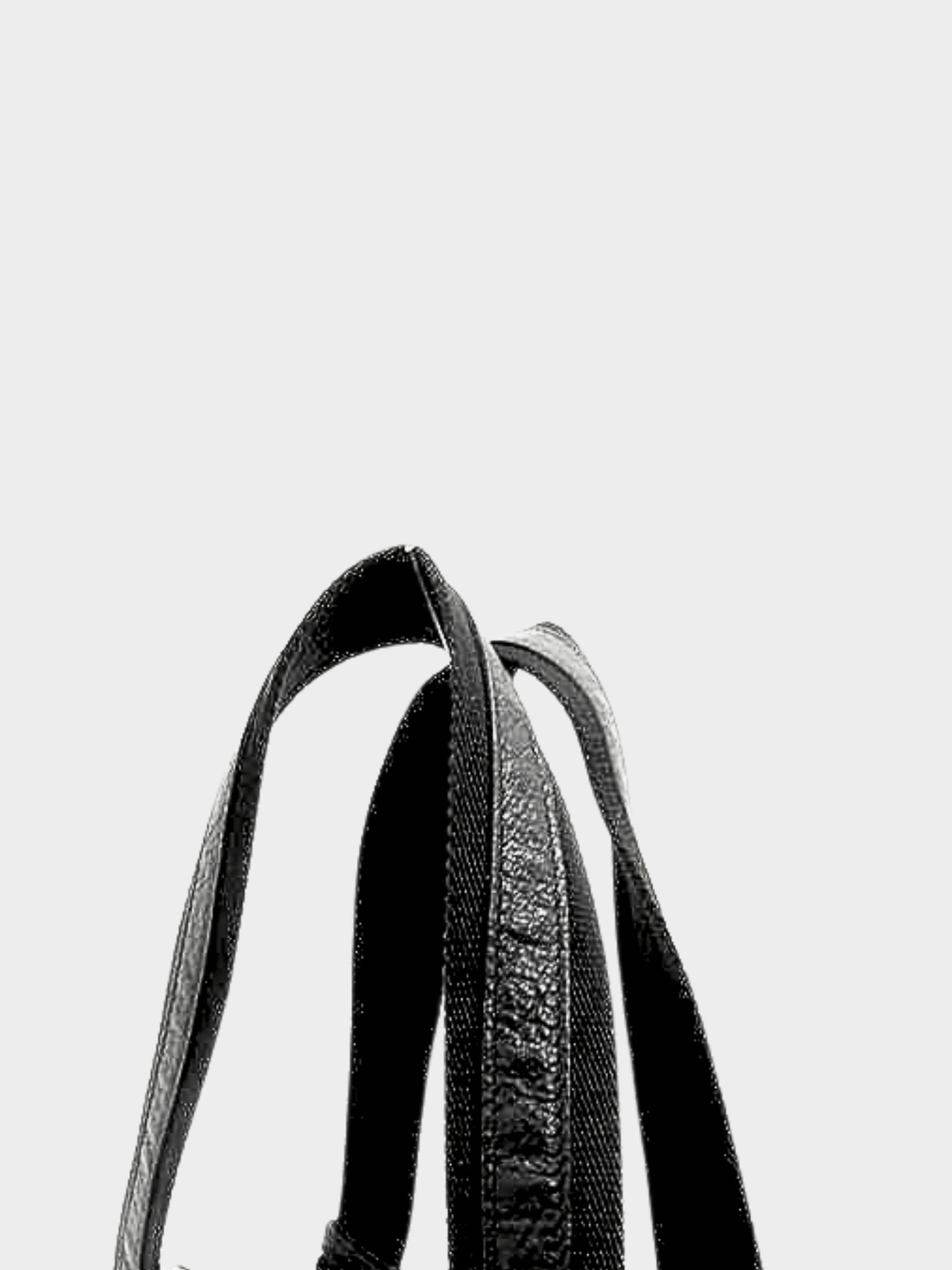 Yves Saint Laurent 2000s Black Leather Handbag Mini Boston Bag