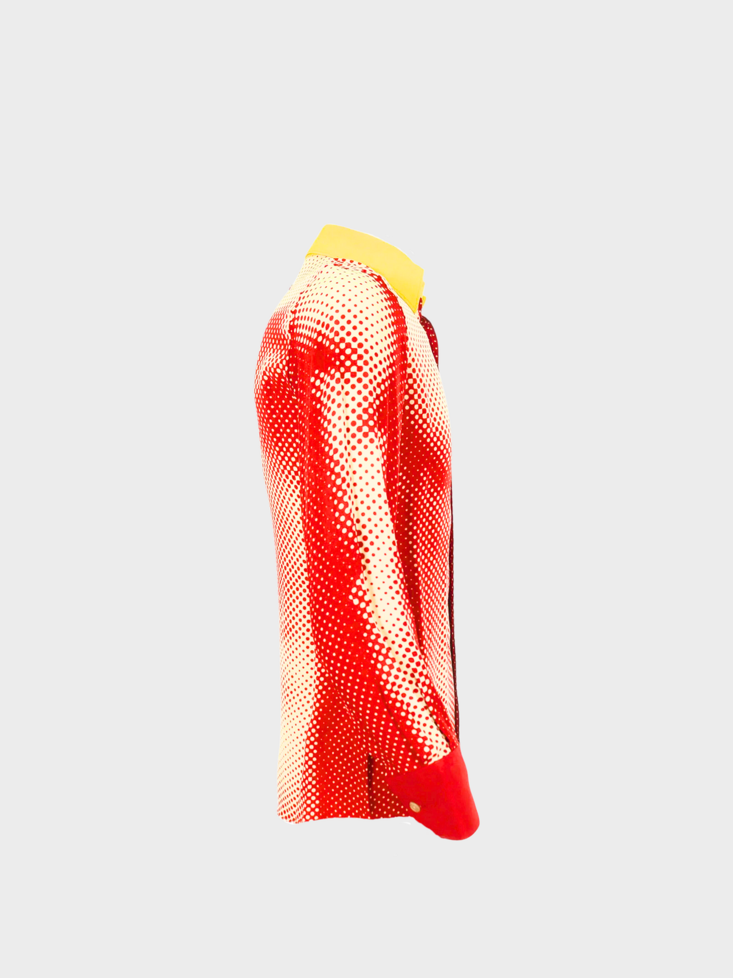 Jean Paul Gaultier SS 1996 Red Tromp L'oeil Muscle Shirt