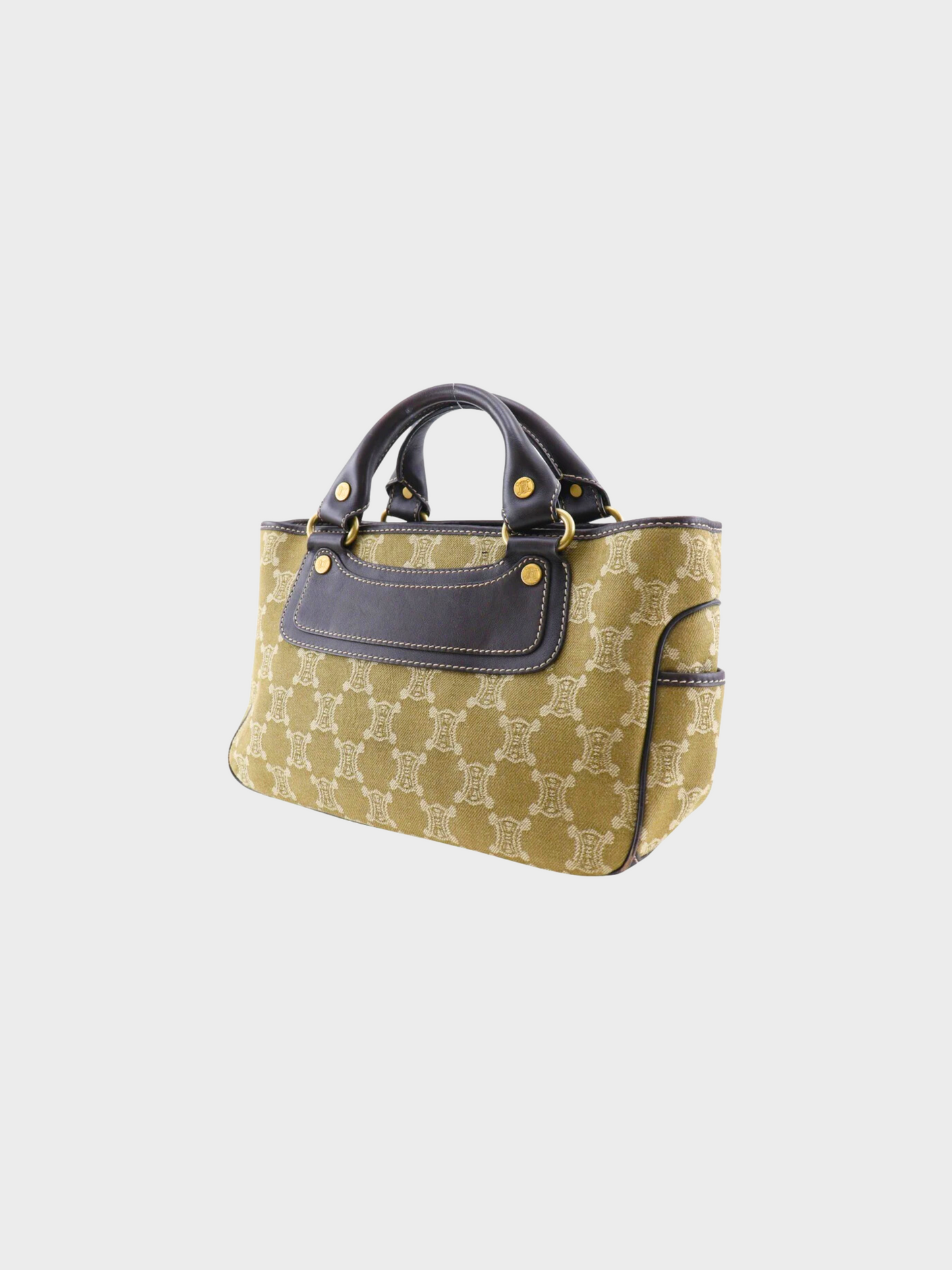 Celine 2000s Beige Monogram Boogie Bag