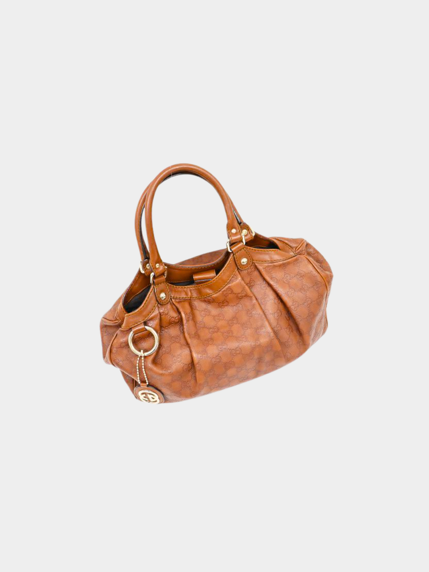 Gucci 2000s Brown Monogram Bag