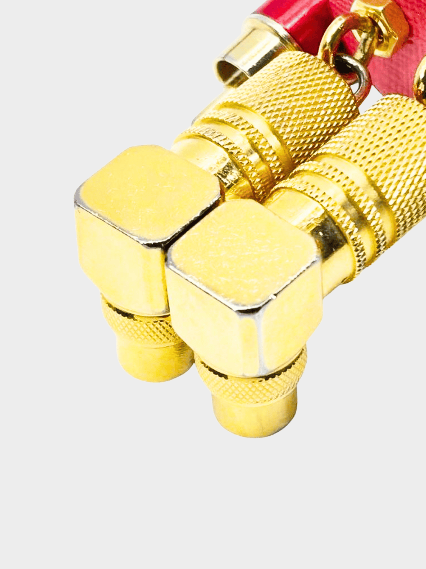 Prada 2010s Pink Julietta Lady Robot Keychain