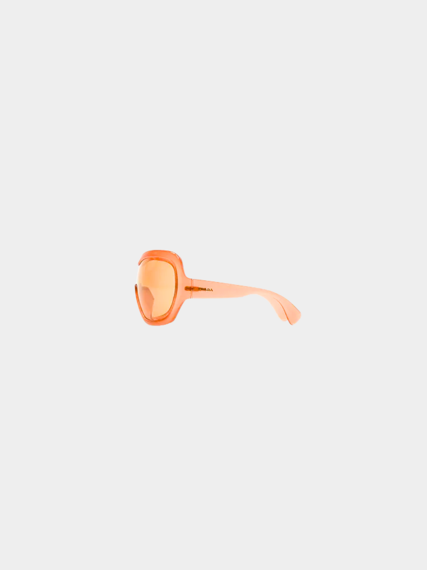 Prada FW 2011 Orange Oversized Sunglasses
