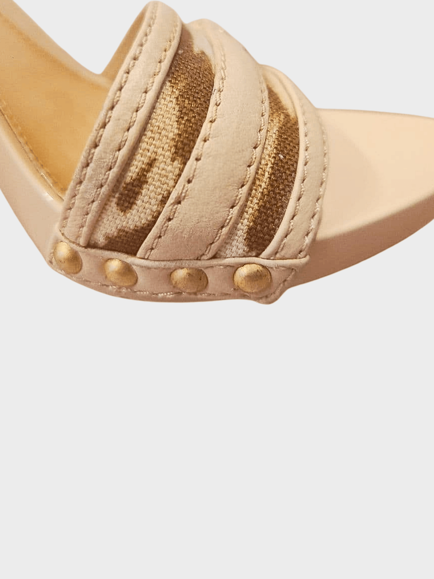 Christian Dior 2000s Beige Leather Mules