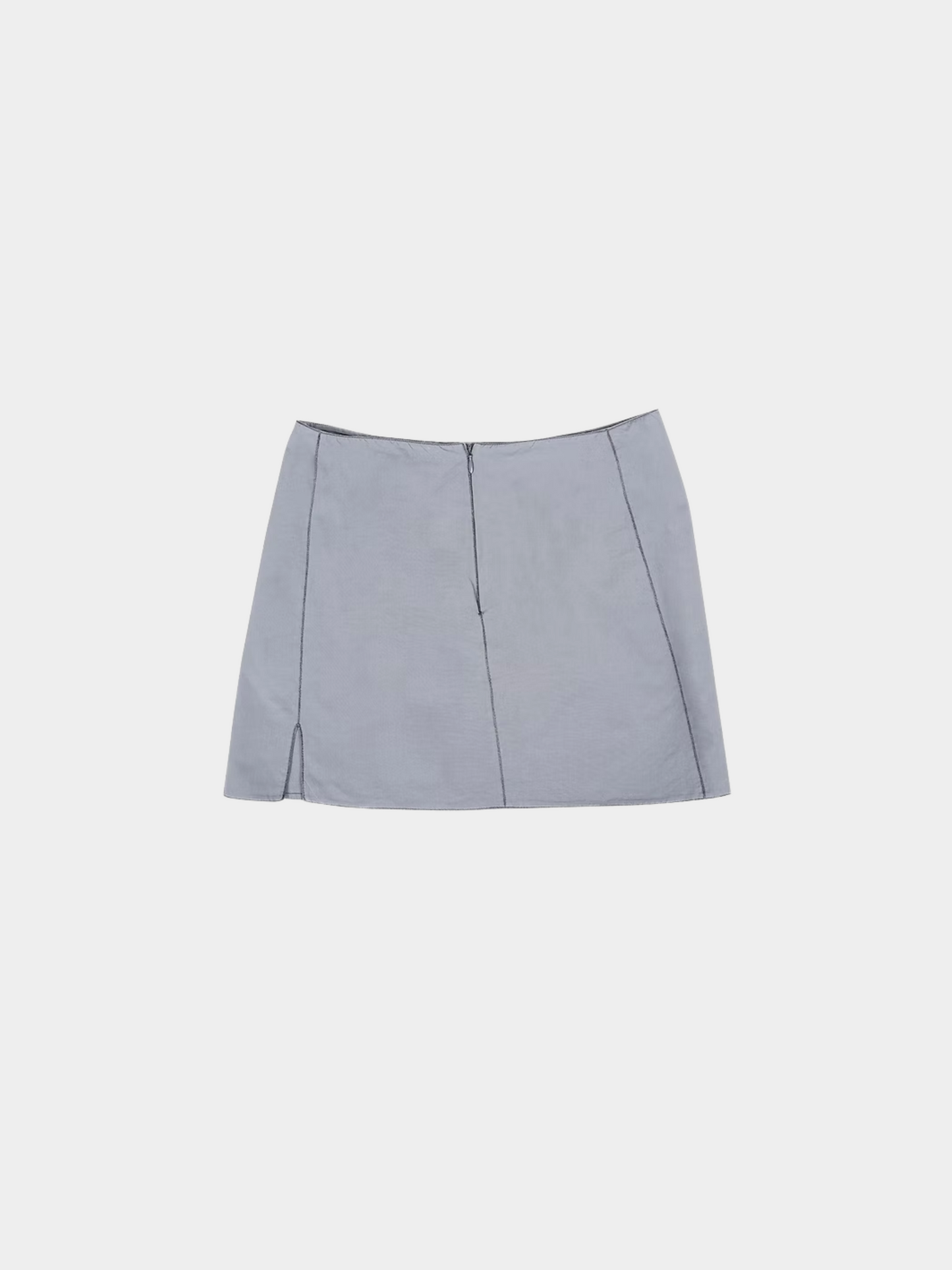 Prada SS 1998 Grey Mini Skirt