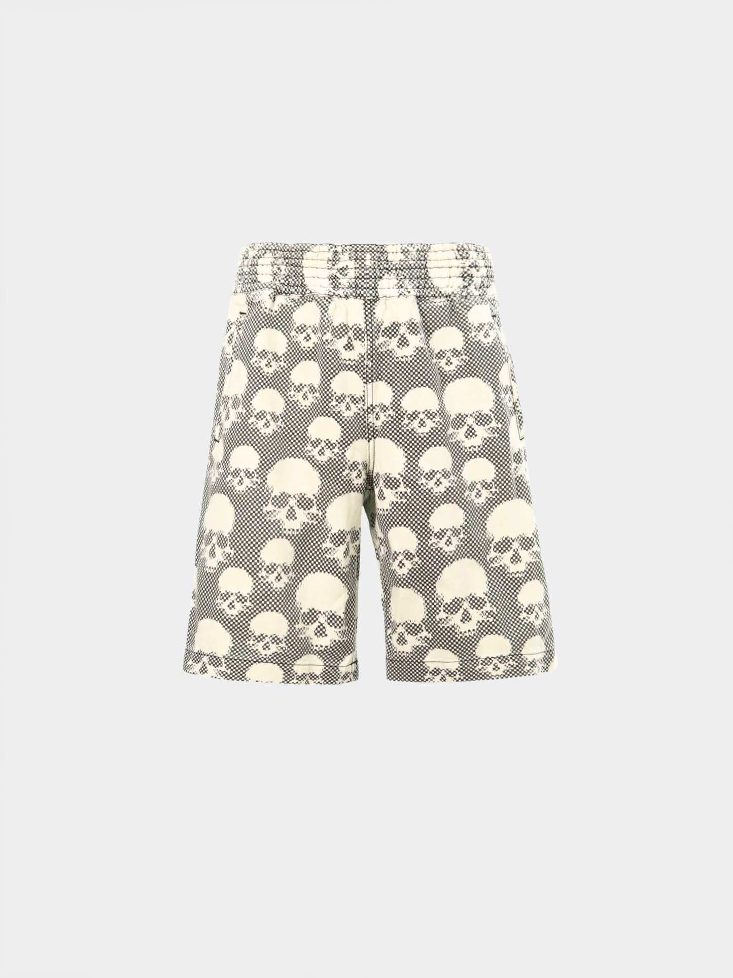 COMME des GARCONS SS 2011 Grey Skull Shorts