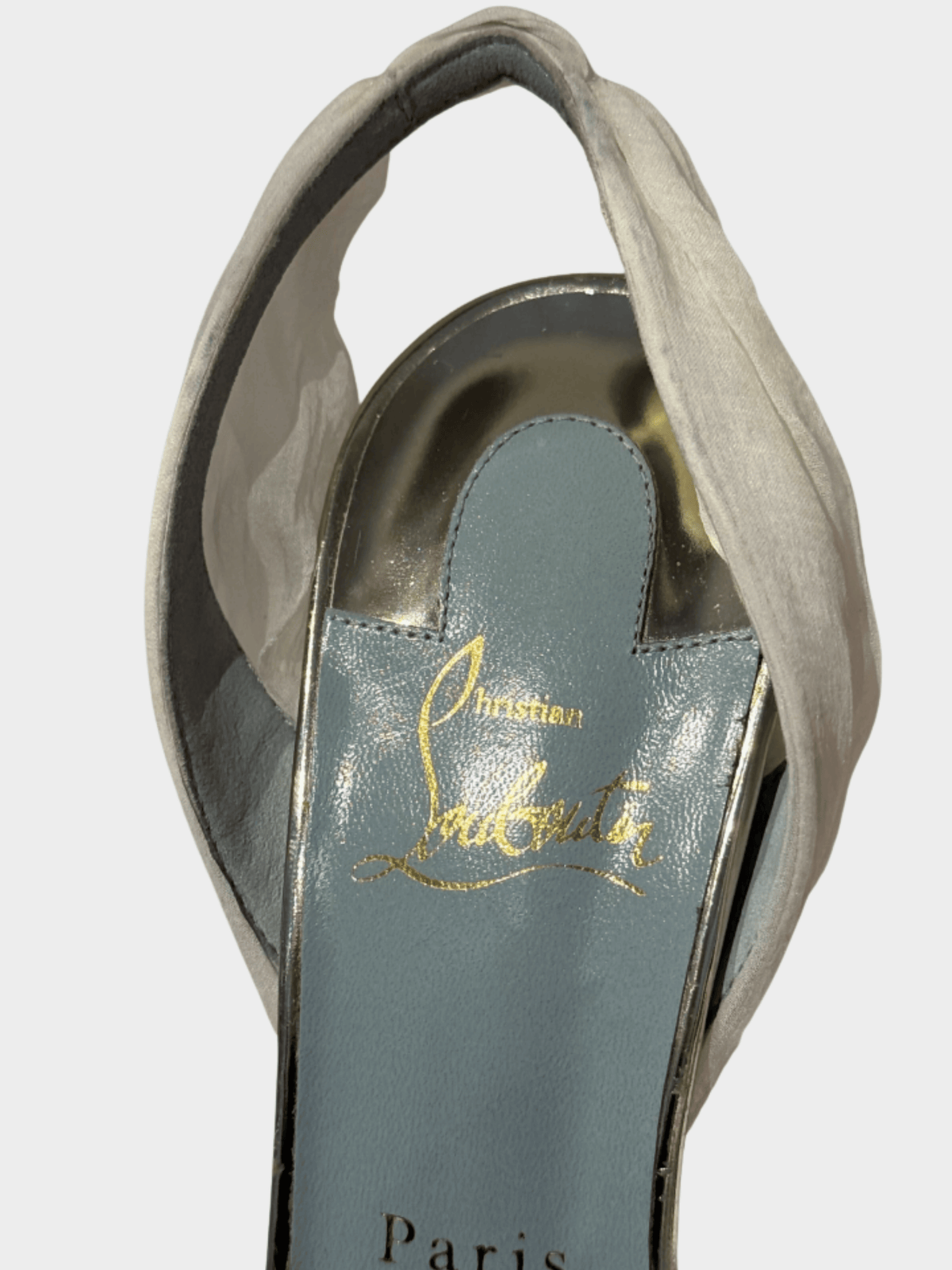 Christian Louboutin 2000s Clear Crystal Stilettos