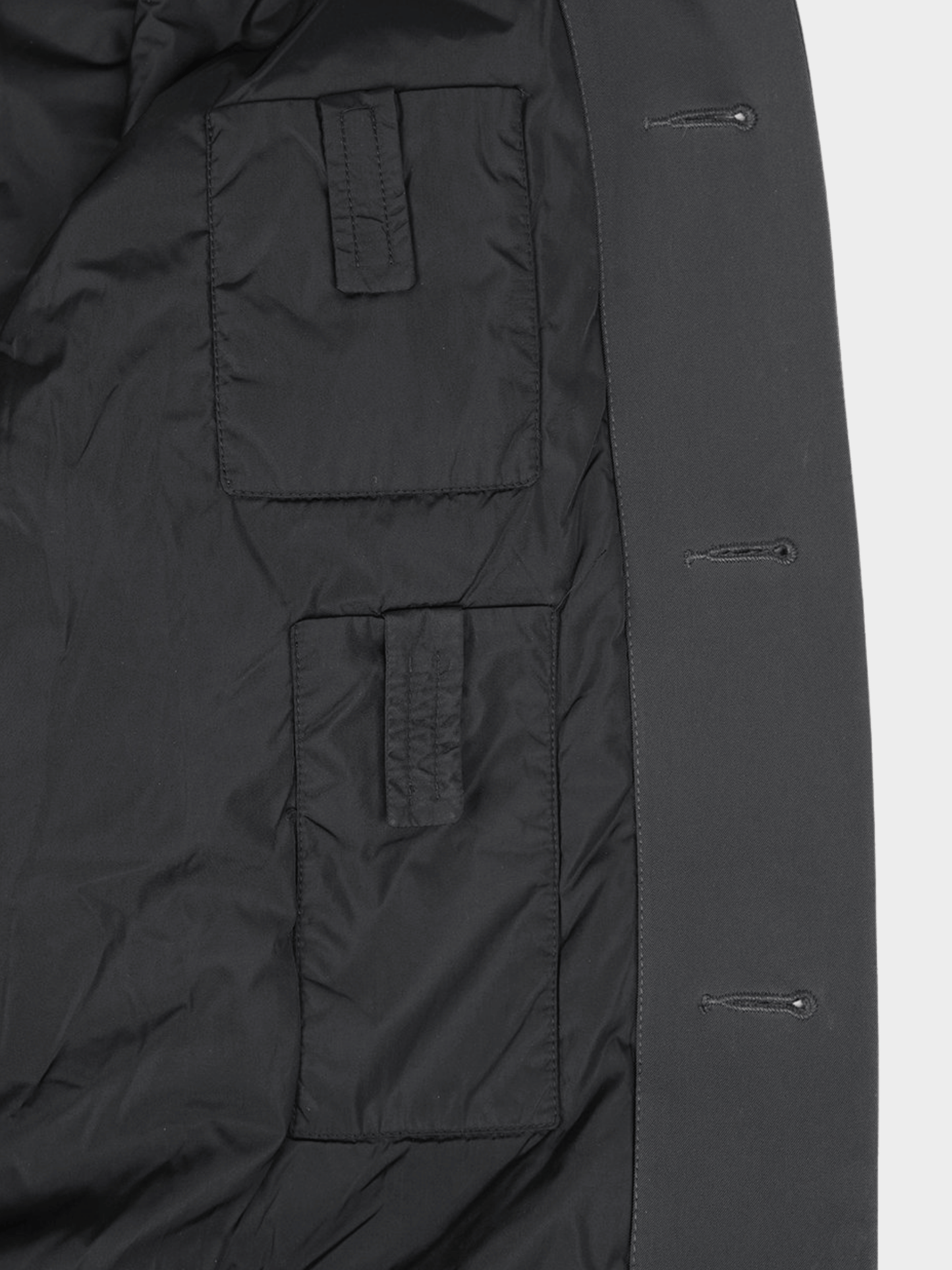 Prada 2000s Dark Grey Mens Jacket