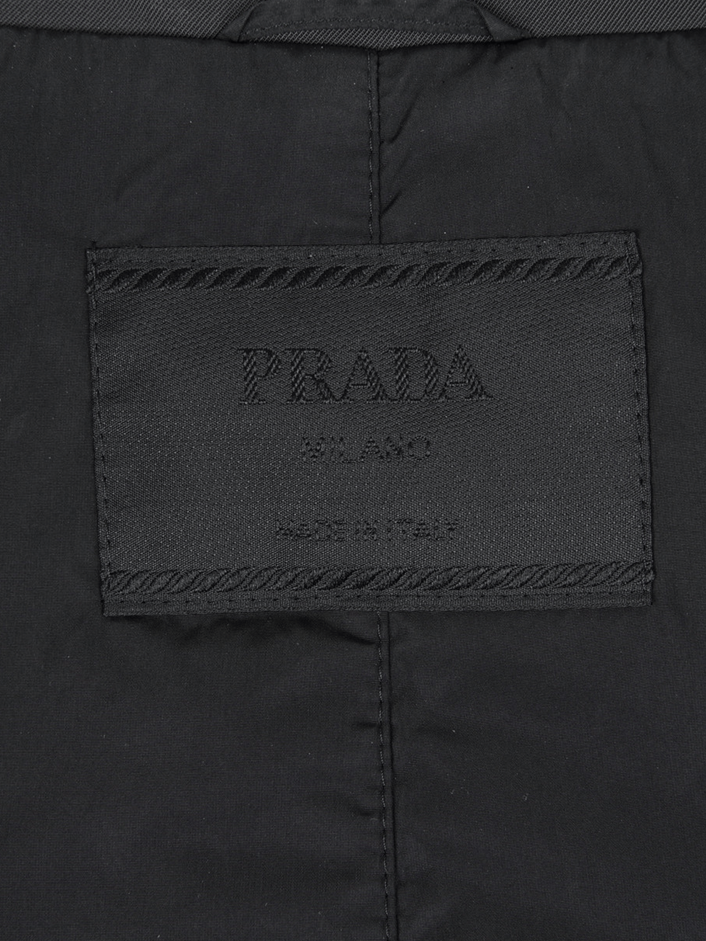 Prada 2000s Dark Grey Mens Jacket