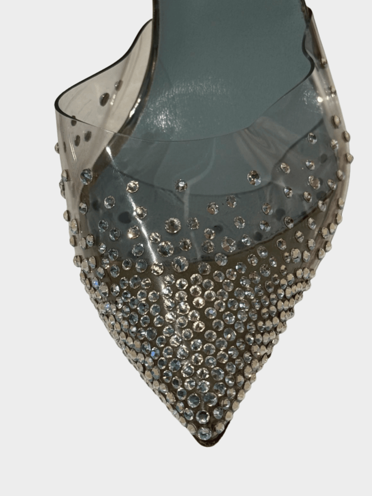 Christian Louboutin 2000s Clear Crystal Stilettos
