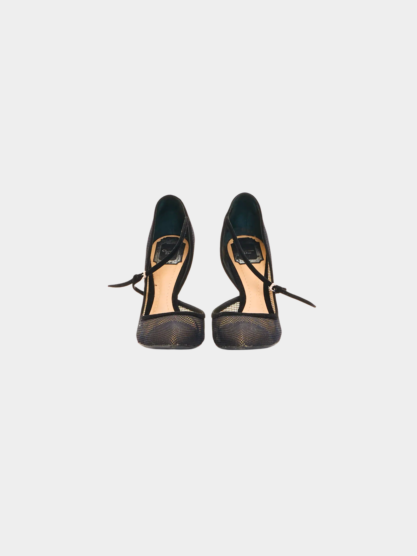 Christian Dior by Raf Simons FW 2013 Black printed D’Orsay pumps