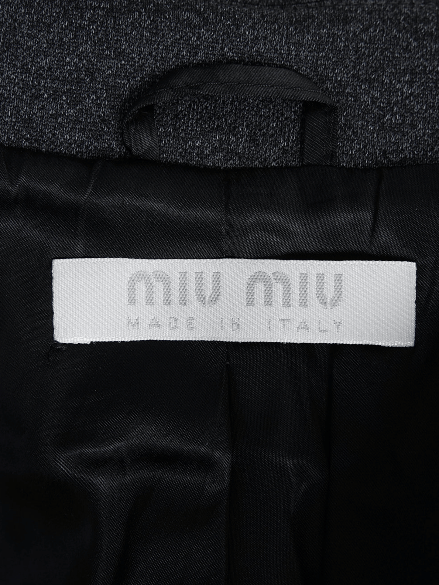 Miu Miu FW 1997 Grey Wool Jacket