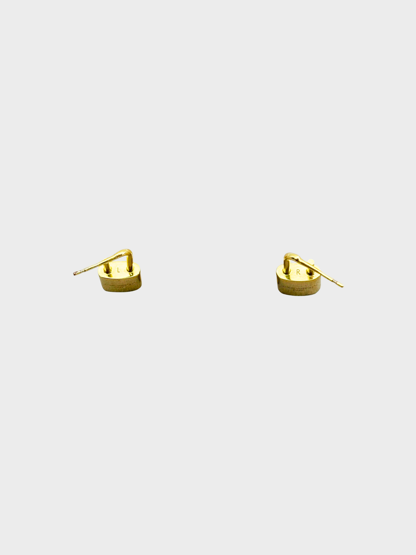 Louis Vuitton 2023 Gold Cadenas Heart Earrings