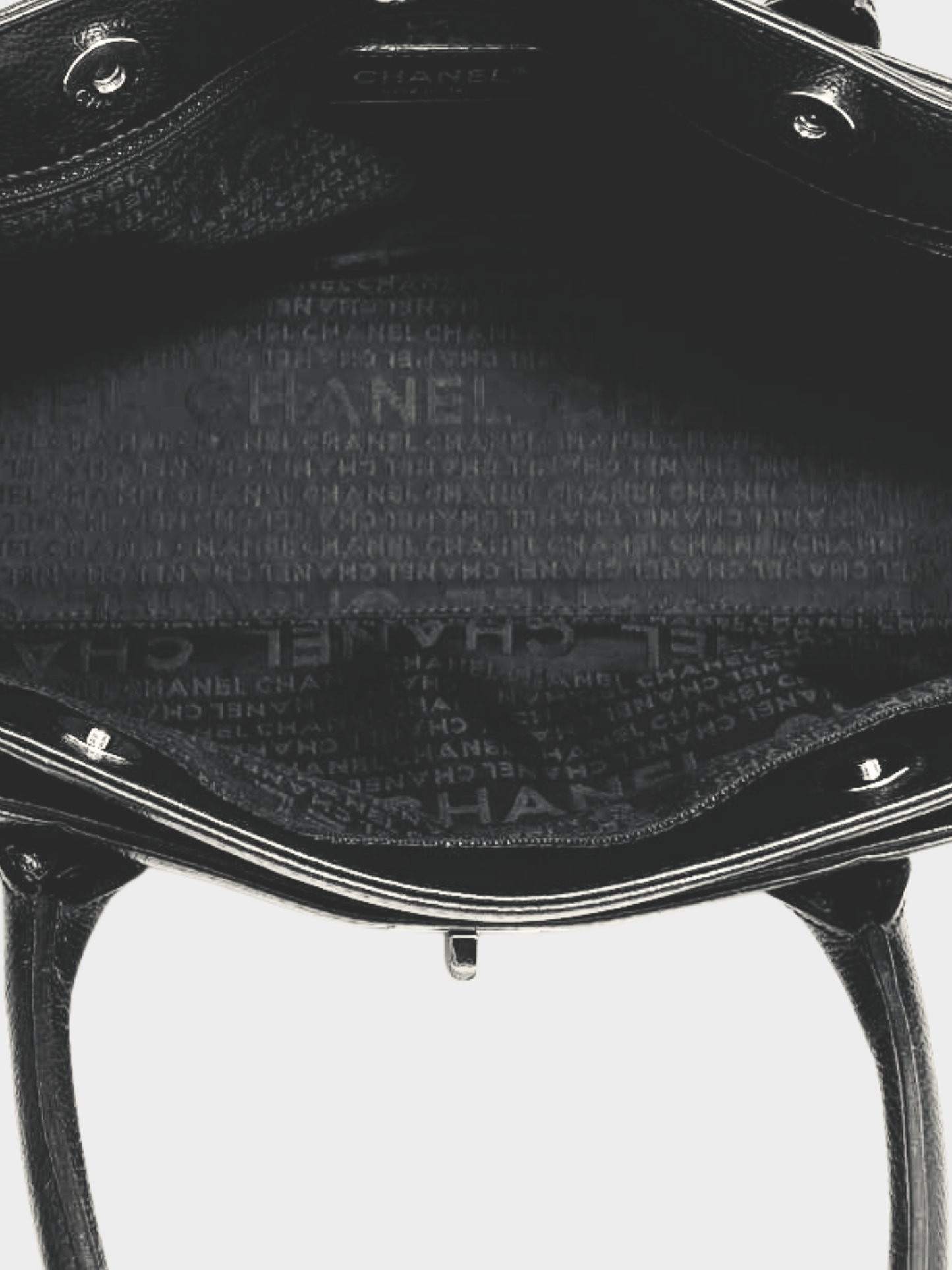 Chanel 2007 Black Executive Tote
