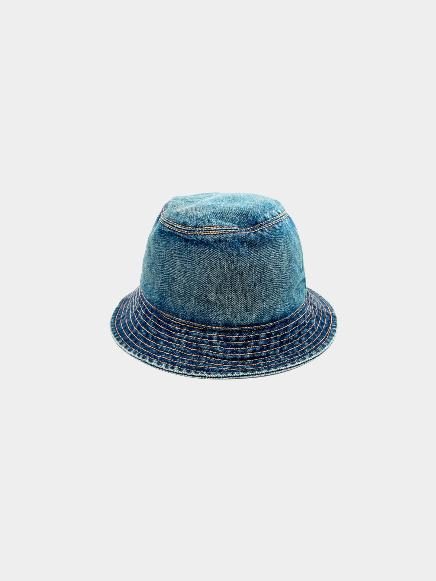 Celine 2010s Blue Denim Bucket Hat