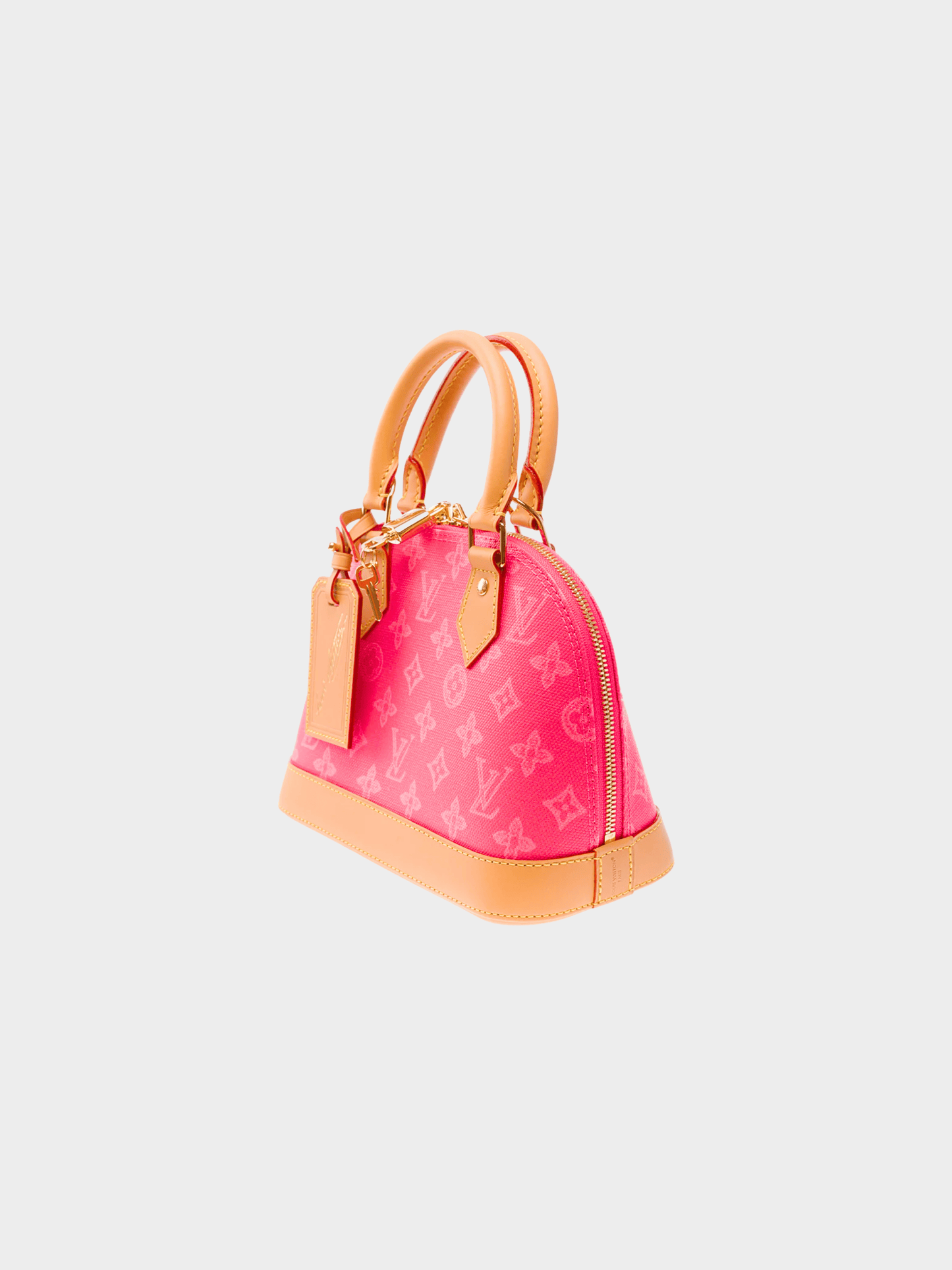 Louis Vuitton 2020s Rose Ruban Monogram Origine Alma BB Bag