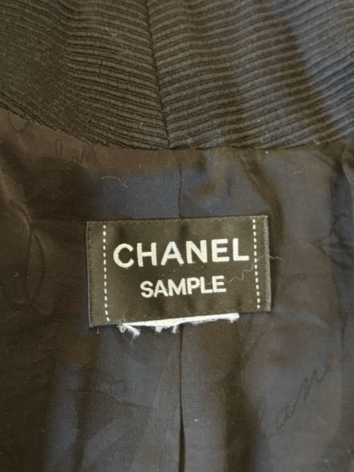 Chanel FW 2009 Black Military-Style Jacket