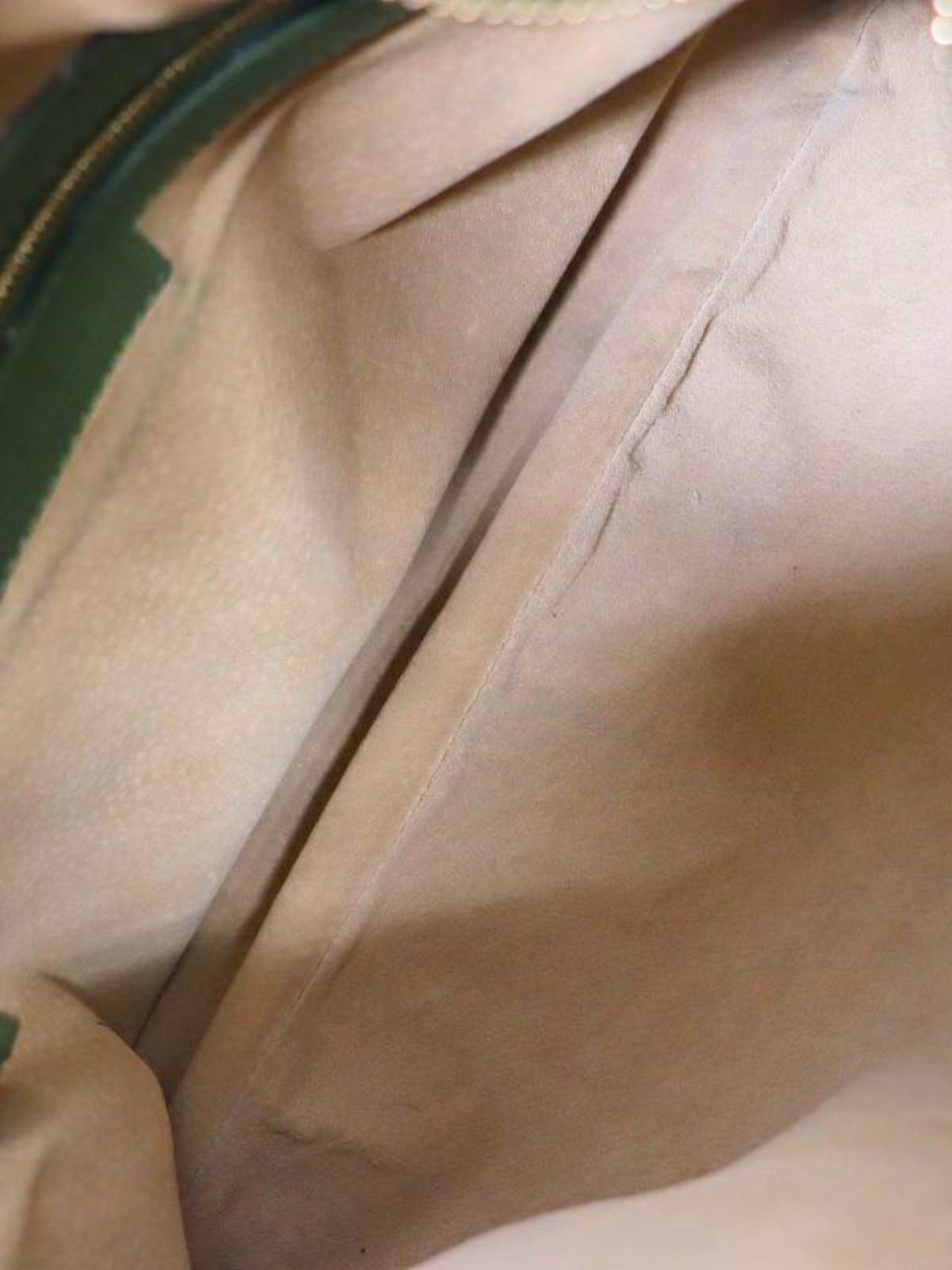 Bottega Veneta 2010s Green Intrecciato Shoulder Bag