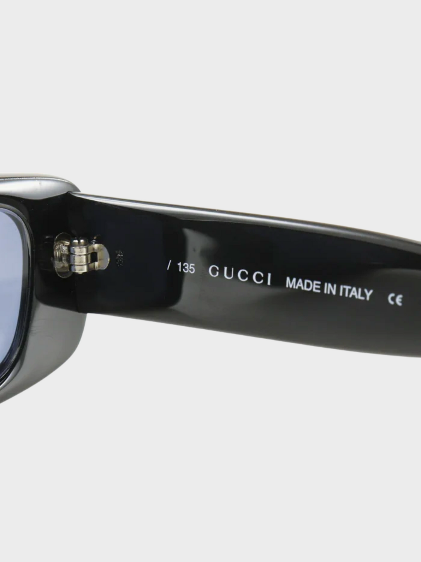 Gucci 2020s Black Logo Sunglasses