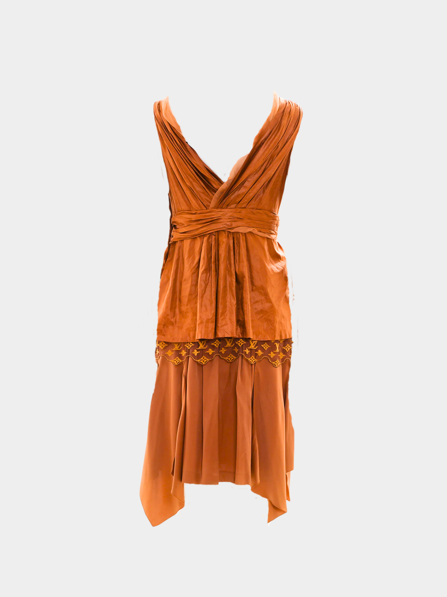 Louis Vuitton by Marc Jacobs 2000s Brown Top and Skirt Set