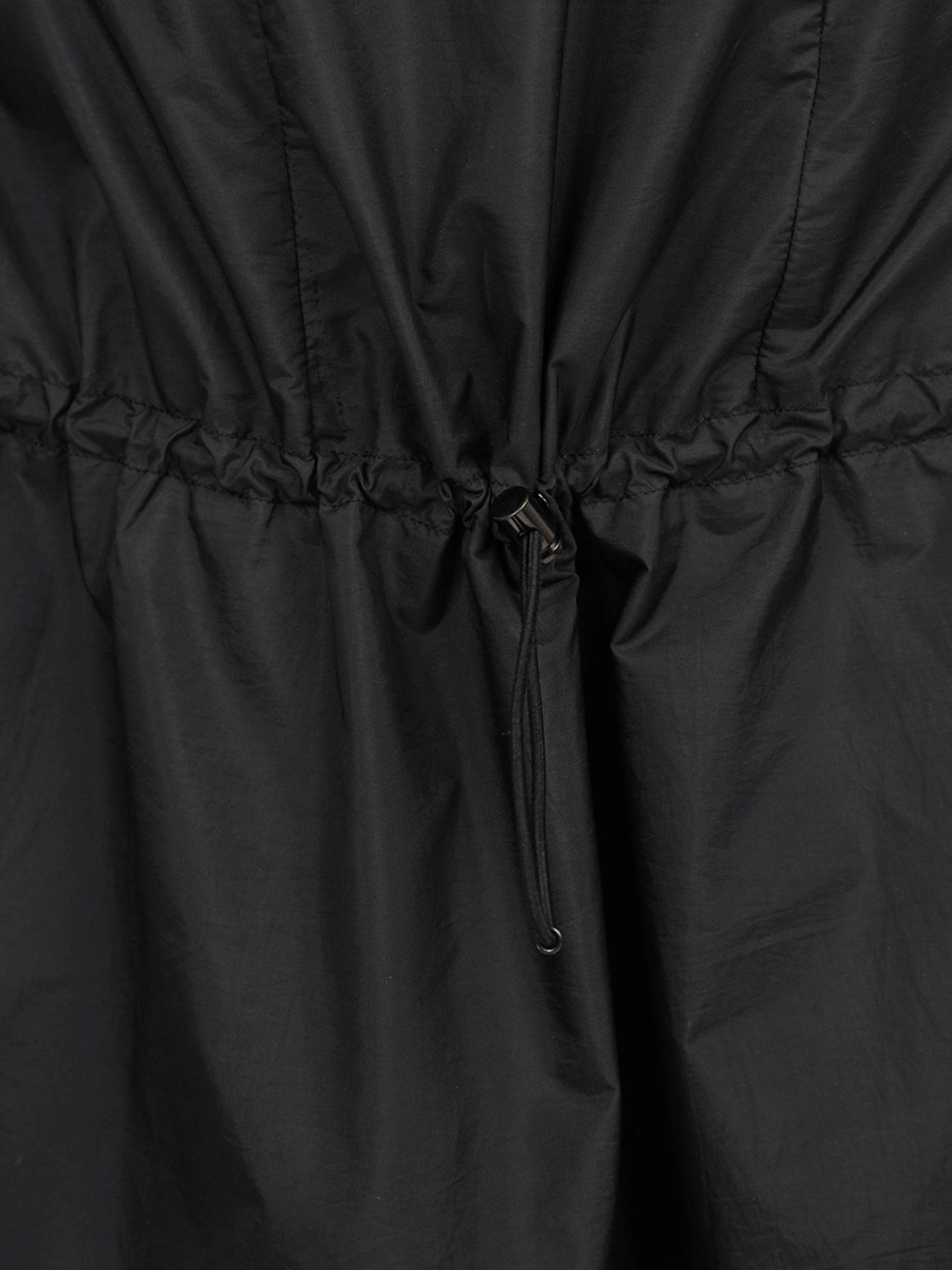 Prada SS 1999 Black Nylon Skirt