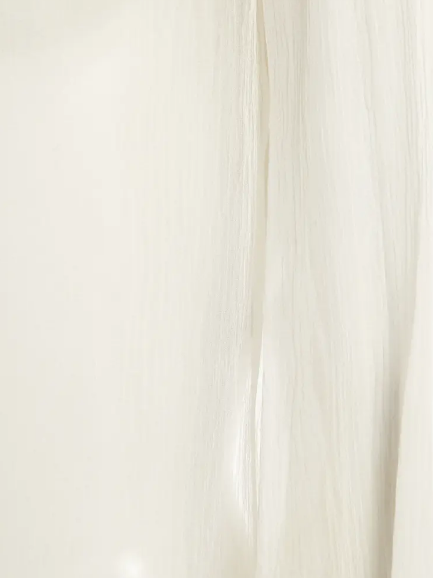 Chanel FW 2019 White Silk Ruffle Blouse