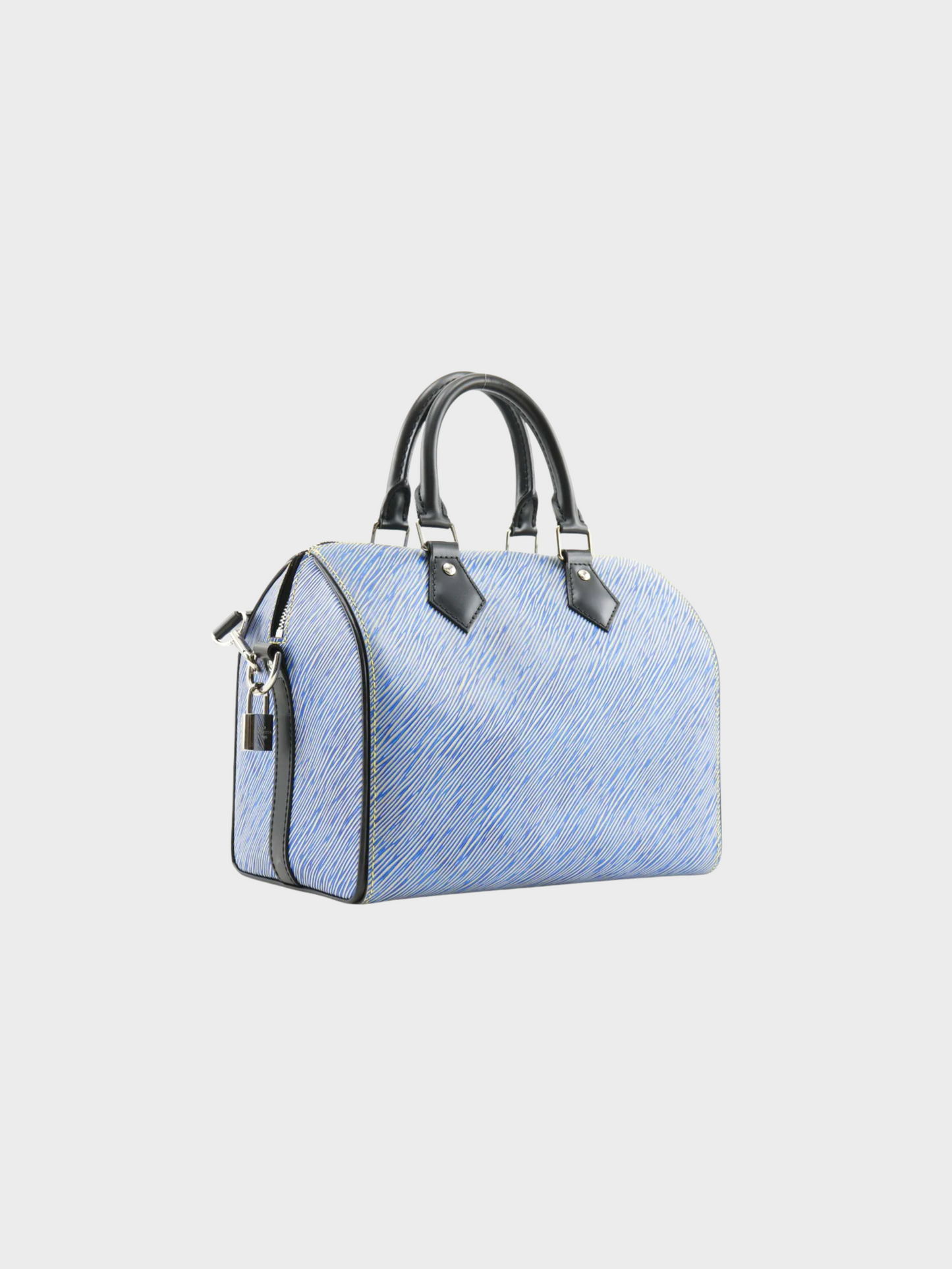 Louis Vuitton 2017 Blue Speedy Bandouliere 25 Handbag